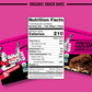 Dave's Killer Bread Cocoa Brownie Blitz Organic Snack Bars, 4 Individually Wrapped Snack Bars