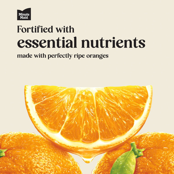 Minute Maid Calcium Orange Juice Carton