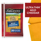 Sargento Ultra Thin® Natural Mild Cheddar Cheese Slices, 20 Slices