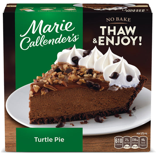 Marie Callender's Turtle Pie Thaw & Enjoy Frozen Dessert