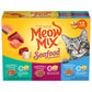 Meow Mix Seafood Favorites Chunks in Gravy Variety Pack Cat Food, 12 Cups