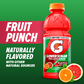 Gatorade Lower Sugar Electrolyte Beverage Fruit Punch Naturally Flavored