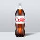 Diet Coke Soda Bottle