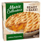 Marie Callender's Lattice Peach Pie Ready to Bake Frozen Dessert