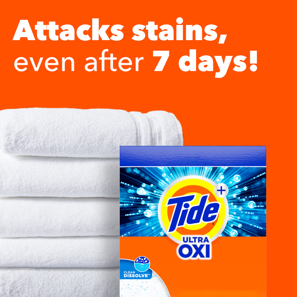 Tide Ultra Oxi Powder Laundry Detergent, 73 Loads