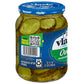 Vlasic Ovals Hamburger Dill Pickle Chips