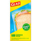 Glad Zipper Food Storage Sandwich Bags