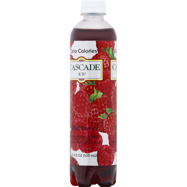 Cascade Ice Sparkling Water, Wild Berry