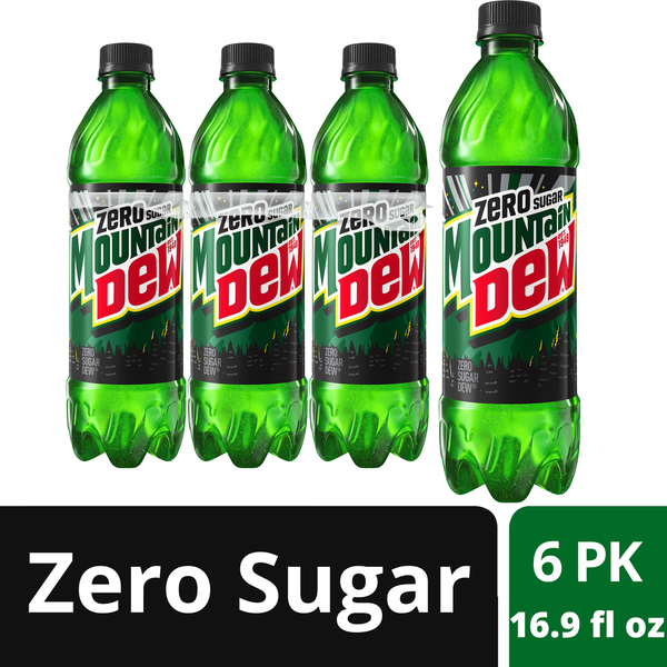 Mountain Dew Zero Sugar Soda Pop