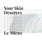 Le Mieux Hyaluronic Serum - Concentrated Hyaluronic Acid Facial Hydration Complex, Anti Aging Moisture with No Parabens or Sulfates (1 oz / 30 ml)