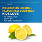 Little DaVinci Immuni-z - Kids Zinc Lozenge to Support Immune Health, Throat Tissue, Brain Health and Development, Sleep and Focus - Lemon Flavor - 60 Lozenges
