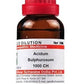 Dr. Willmar Schwabe India Acidum Sulphurosum Dilution