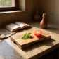 Rectangular Mango Wood Display Pedestal