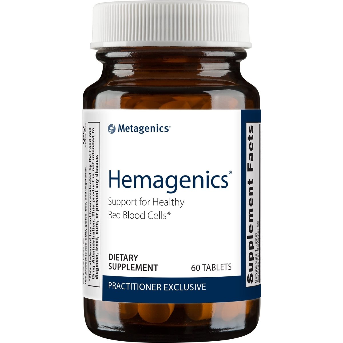 Metagenics Hemagenics Iron Supplement - 60 Count