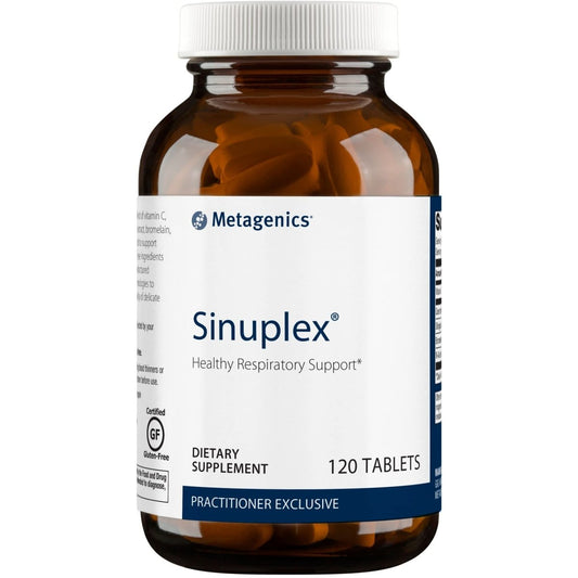 Metagenics Sinuplex Supplement with Vitamin C, Quercetin and Bromelain to Help Support Healthy Respiratory Function - 120 Tablets