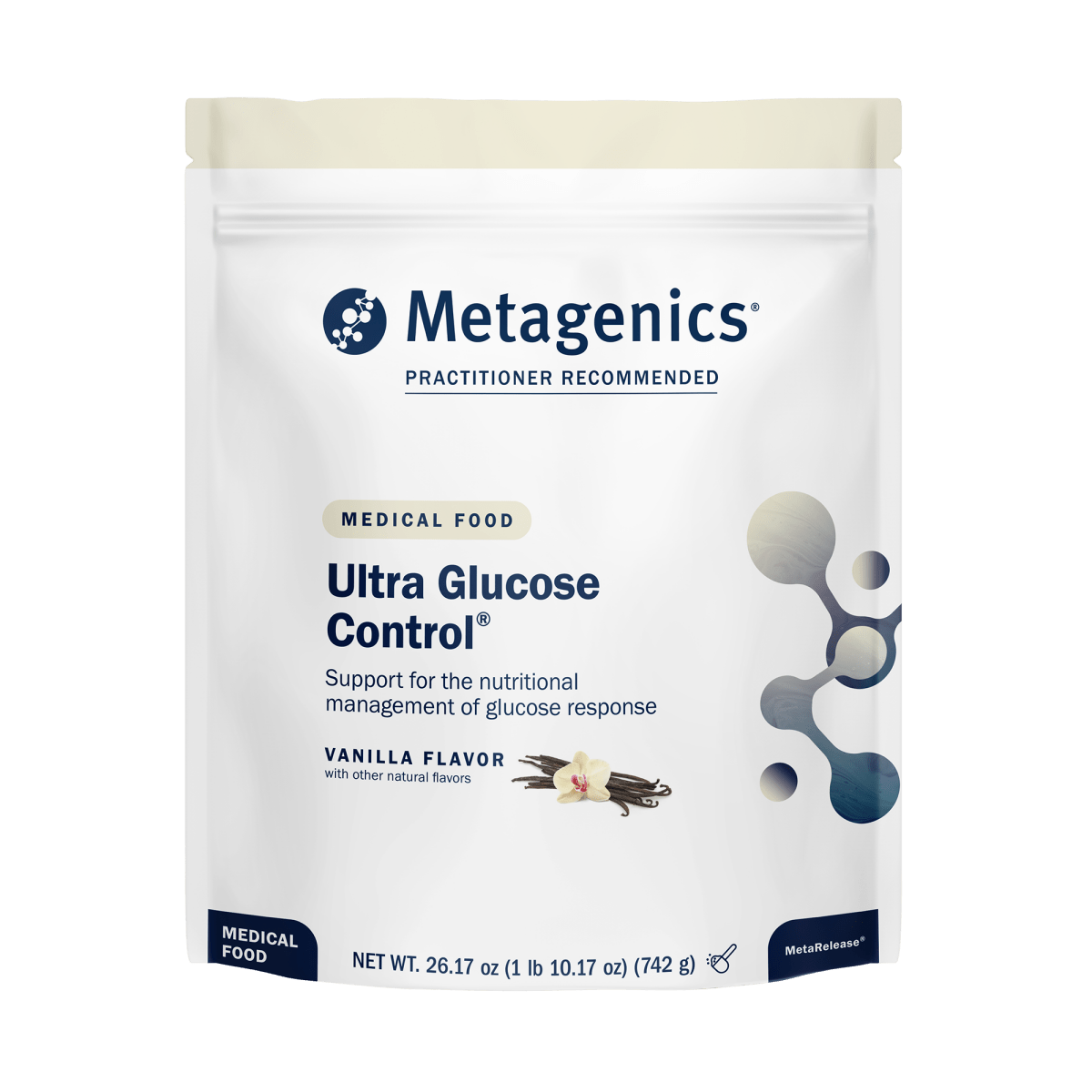 Metagenics Ultra Glucose Control Vanilla 30 Servings