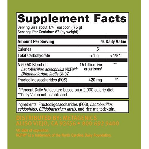 Metagenics UltraFlora Synergy 67 Servings