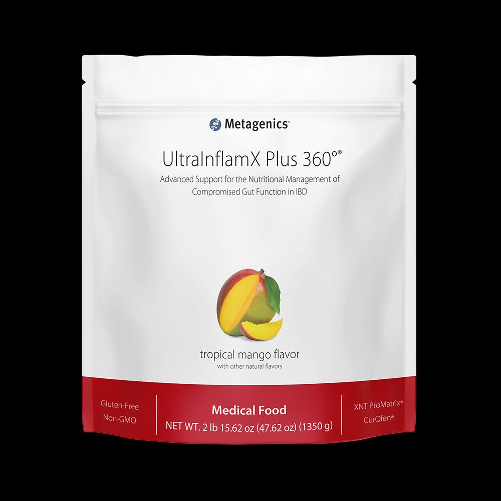 Metagenics UltraInflamX Plus 360 Mango 14 Servings