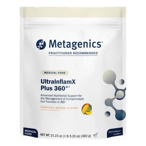 Metagenics UltraInflamX Plus 360 Mango 14 Servings