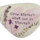 Flower Inspirational Painted Art Rocks