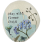 Flower Inspirational Painted Art Rocks