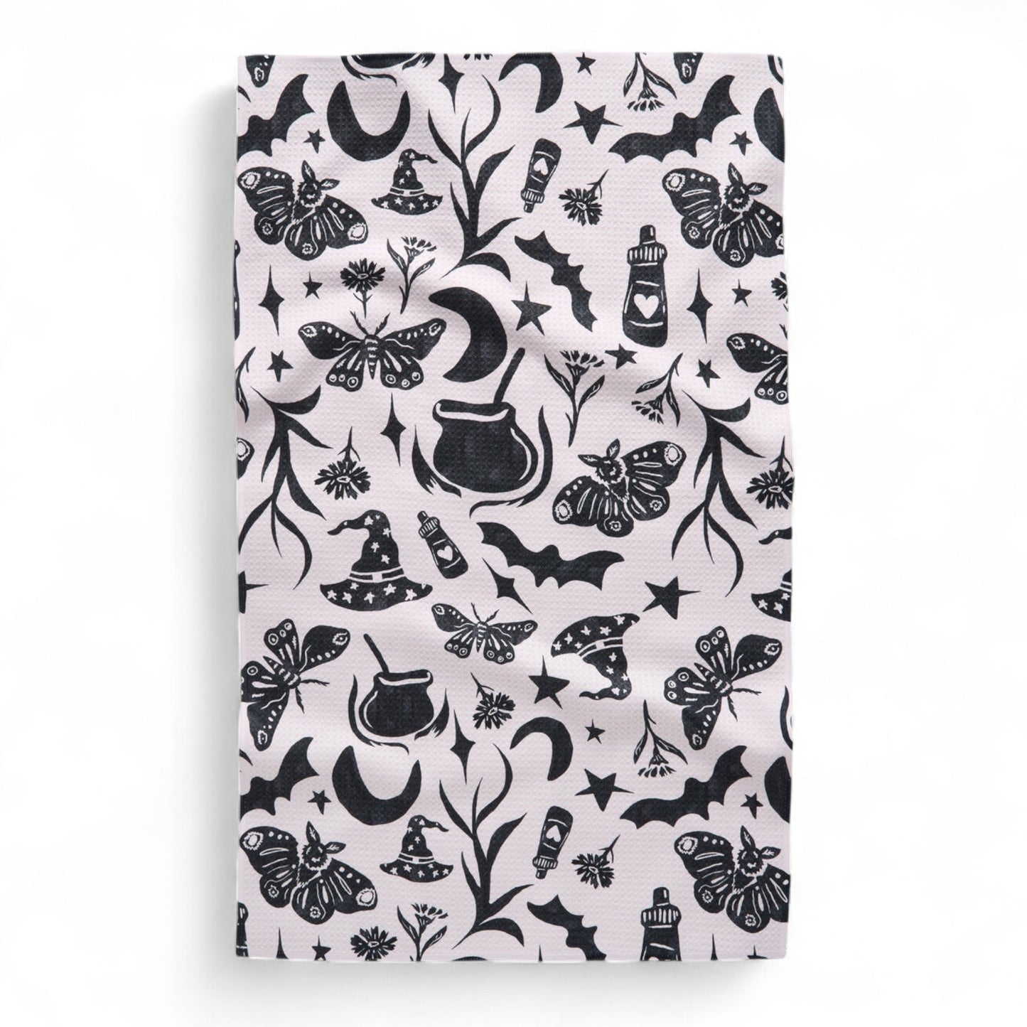 Moths, Bats, Oh My! Geometry Tea Towel