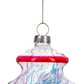 Striped Glass Drop Ornament | 2 Styles