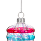 Striped Glass Drop Ornament | 2 Styles