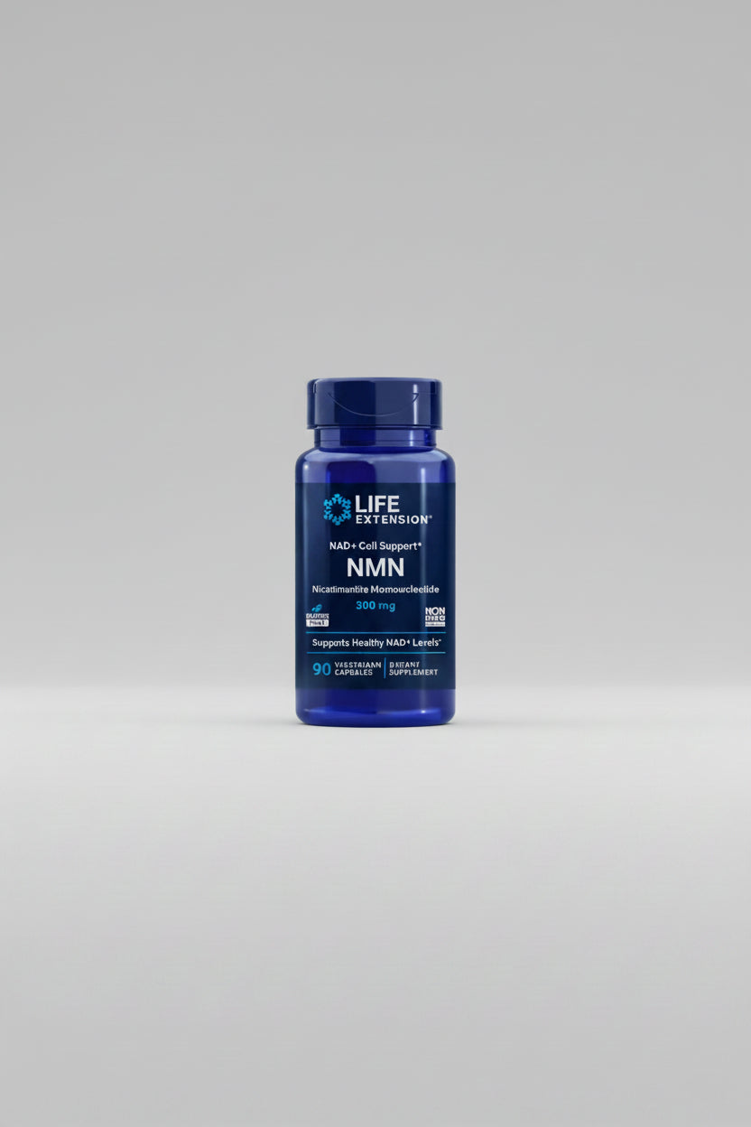 NAD+ Cell Support NMN 300mg – 90 Veggie Caps | Cellular Energy & Healthy Aging | Life Extension