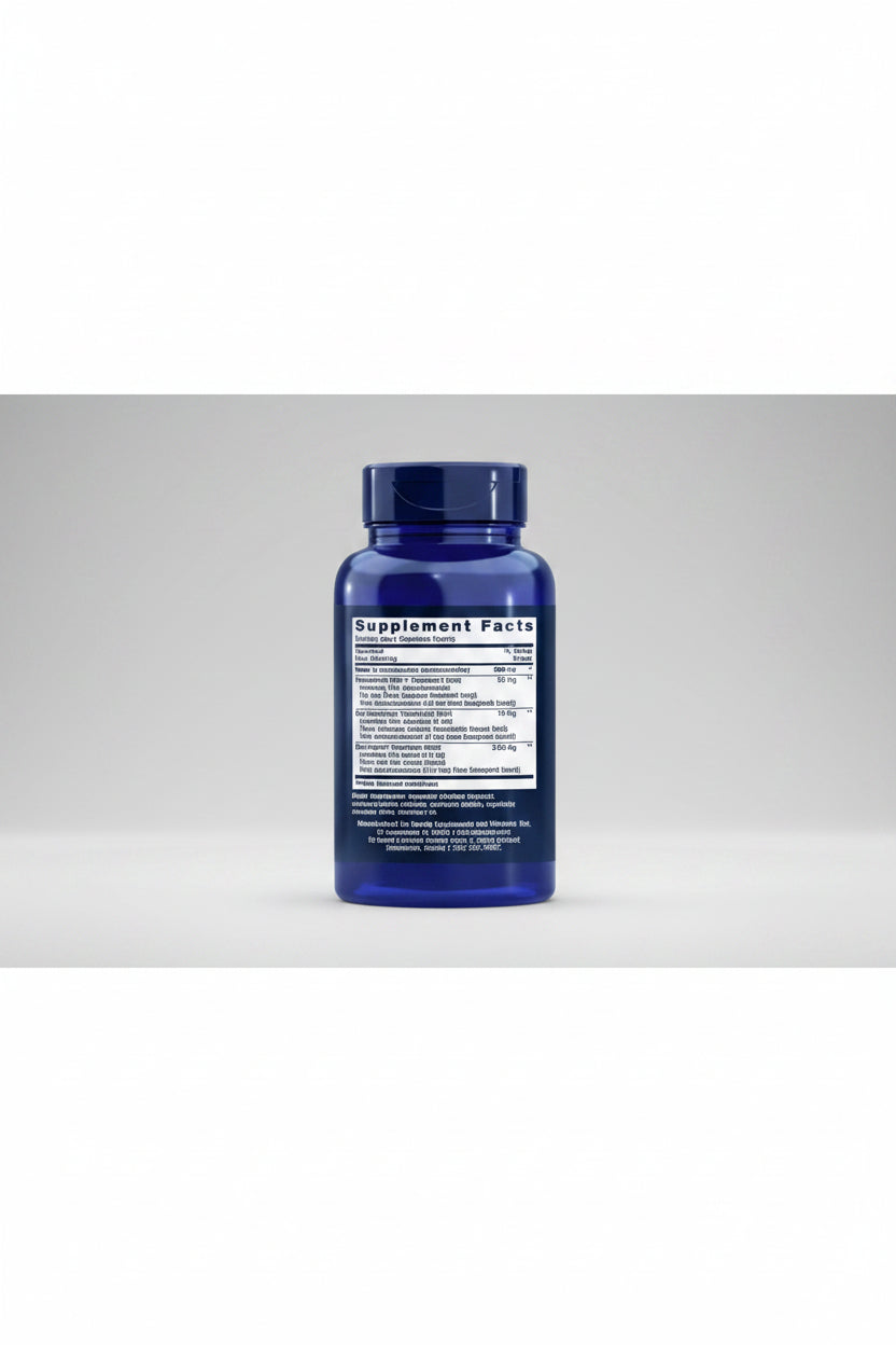Optimized NAD+ NMN 300mg with Resveratrol Elite™ – 30 Veggie Caps | Cellular Aging Support | Life Extension