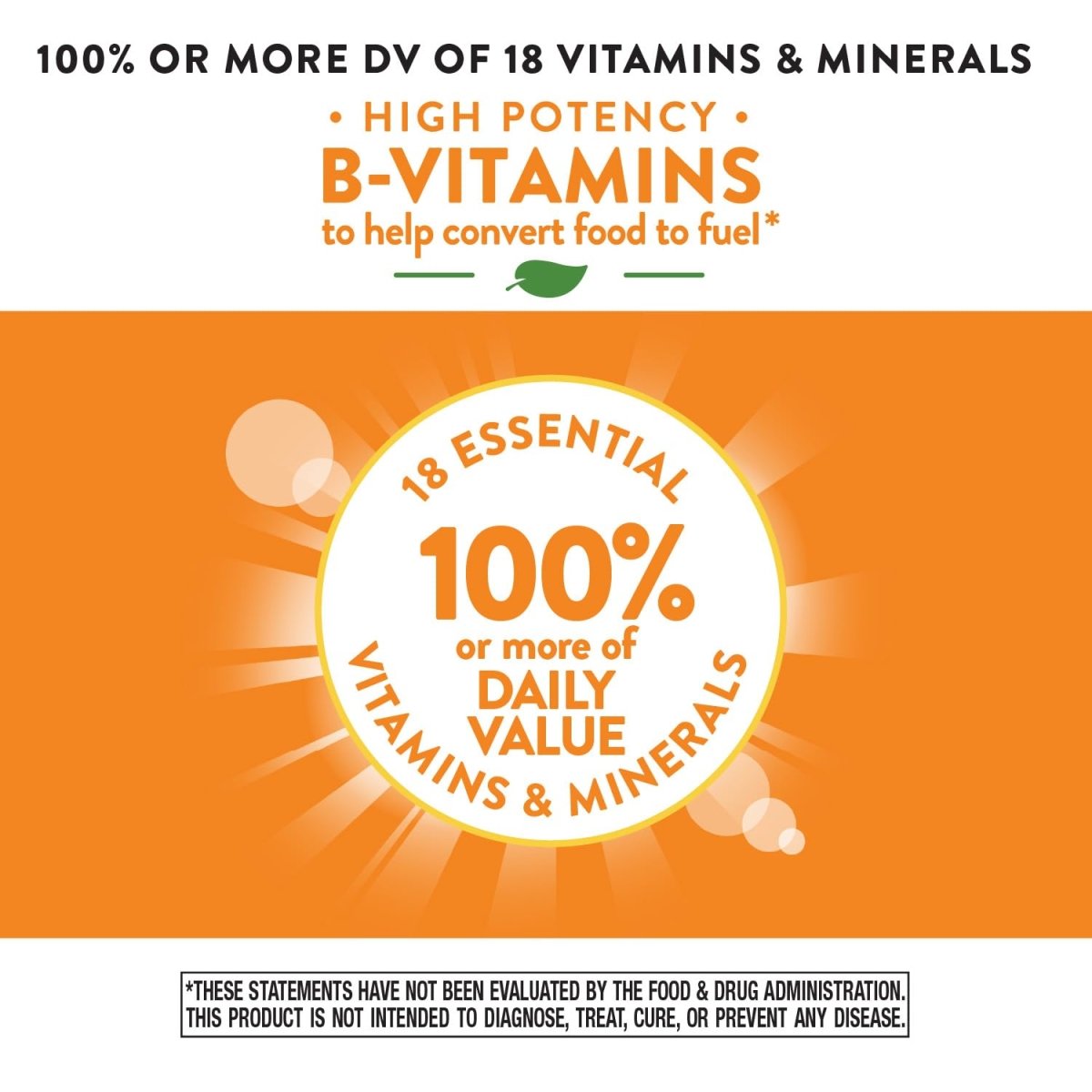 Nature's Way Alive! Daily Energy Multivitamin 22 Vitamins and Minerals 60 Tablets