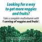 Nature's Way Alive! Garden Goodness Men's Multivitamin, One Serving of Veggies and Fruits, High Potency B-Vitamins, 60 Tablets