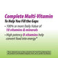 Nature's Way Alive! Garden Goodness Multivitamin for Women, 1 Serving Veggies & Fruits, with Organic Kale, High Potency B-Vitamins, 60 Tablets