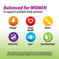 Nature's Way Alive! Garden Goodness Multivitamin for Women, 1 Serving Veggies & Fruits, with Organic Kale, High Potency B-Vitamins, 60 Tablets