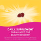 Nature's Way Alive! Hair, Skin & Nails Gummies, with Biotin and Collagen, Beauty Support, 60 Strawberry Flavored Gummies