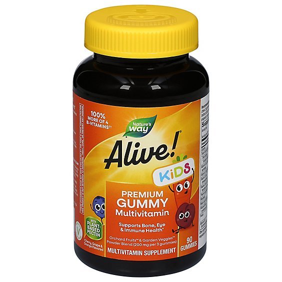 Nature's Way Alive! Kids Multivitamin Gummy 60 Count