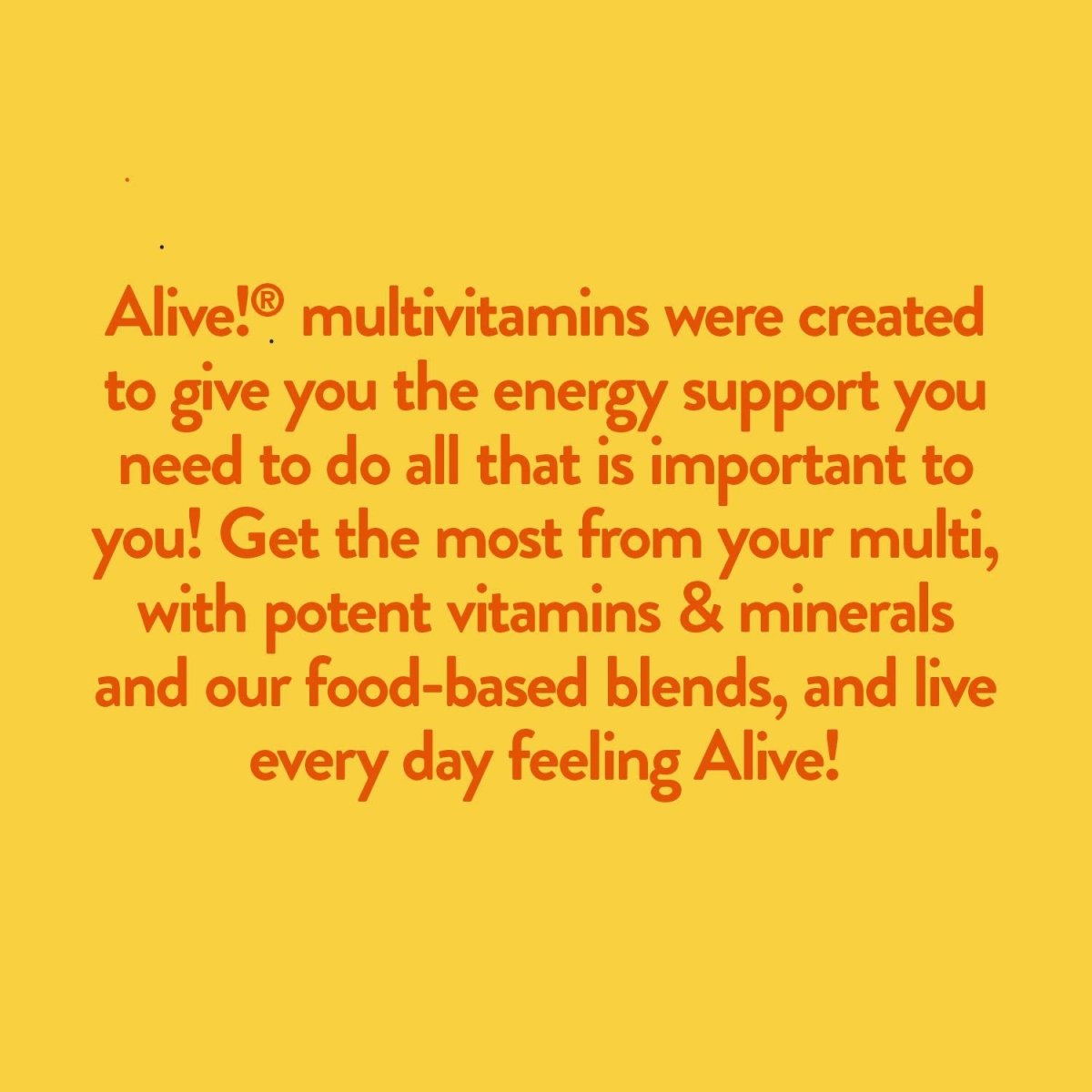 Nature's Way Alive! Max3 Potency Multivitamin, Support Daily Energy Metabolism, No Added Iron, 90 Tablets