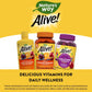 Nature's Way Alive! Premium Calcium + D3 Gummies, Supports Healthy Bones & Muscles, Strawberry and Raspberry Lemonade Flavored, 60 Gummies