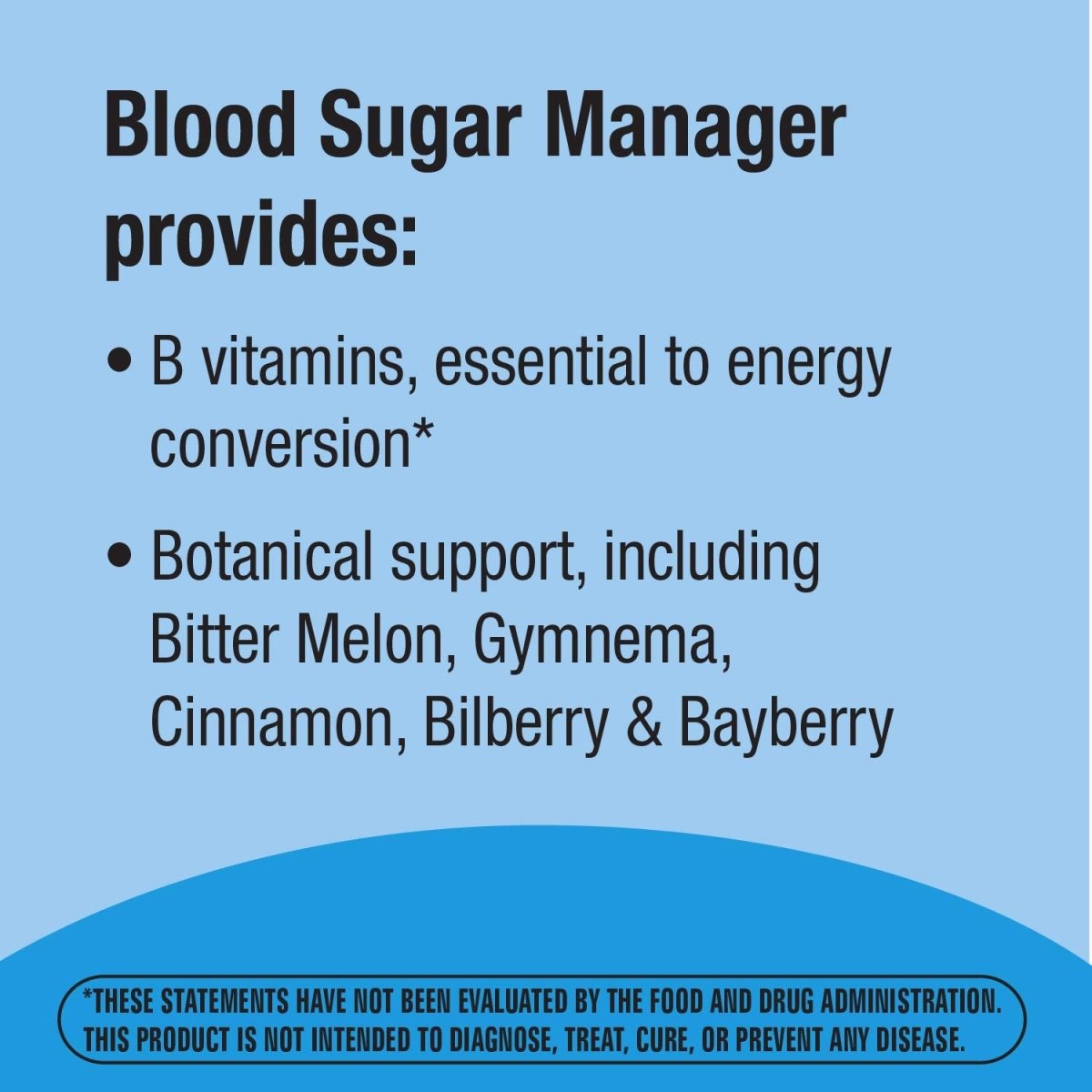 Nature's Way Blood Sugar Manager Glucose Support Formula, 60 Count