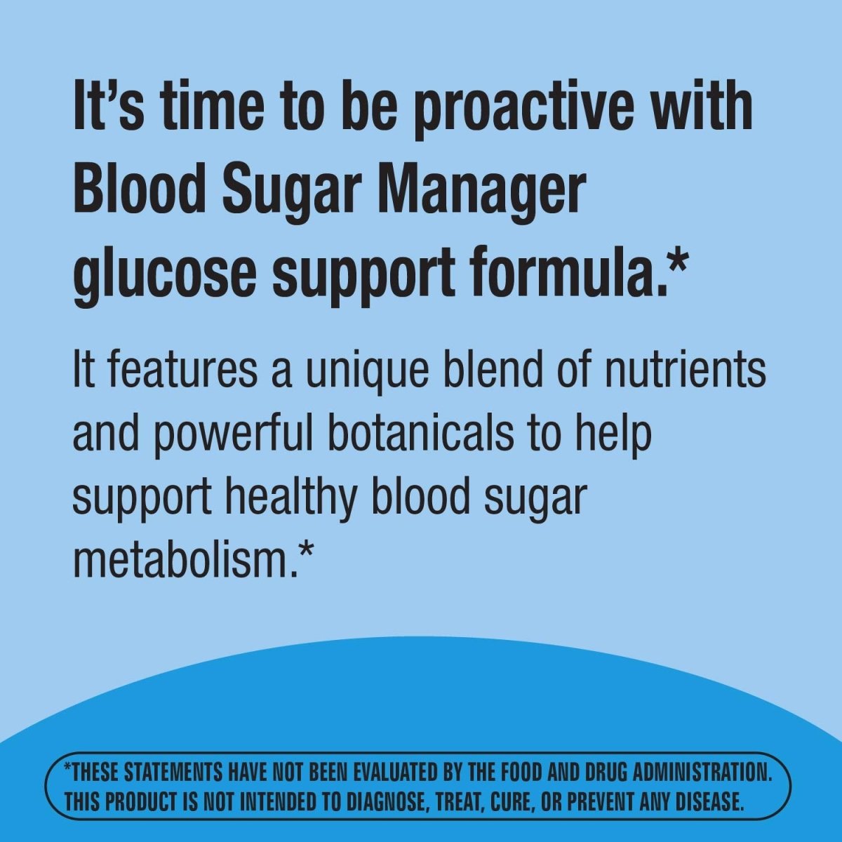 Nature's Way Blood Sugar Manager Glucose Support Formula, 60 Count