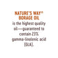 Nature's Way Borage, Cold Pressed Oil 1300mg, 60 Softgels