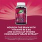 Nature's Way Brain Fuel, Supports Memory and Concentration*, Clinically Studied Cognigrape?, 60 Gummies, Grape Flavored