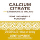 Nature's Way Calcium Citrate Complex, 500 mg per serving, 250 Capsules