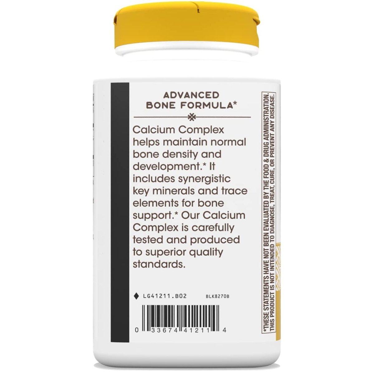 Nature's Way Calcium Complex Advanced Bone Formula, Helps Maintain Normal Bone Density and Development, 250 Capsules