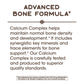 Nature's Way Calcium Complex Advanced Bone Formula, Helps Maintain Normal Bone Density and Development, 250 Capsules