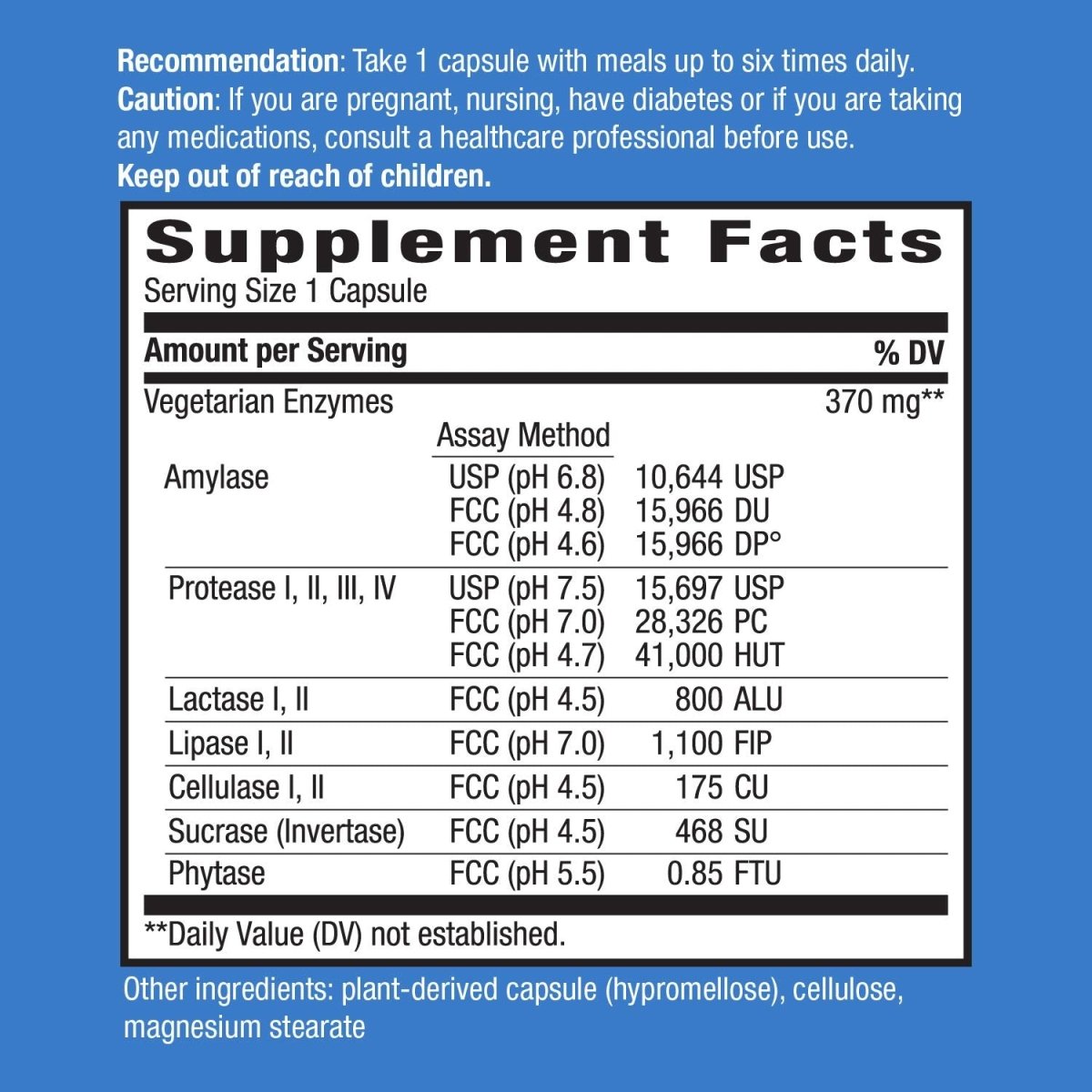 Nature's Way CompleteGest Vegan Enzymes, 180 Capsules (Pack of 2)