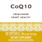 Nature's Way CoQ10, Ubiquinone, Heart Health, 60 Softgels