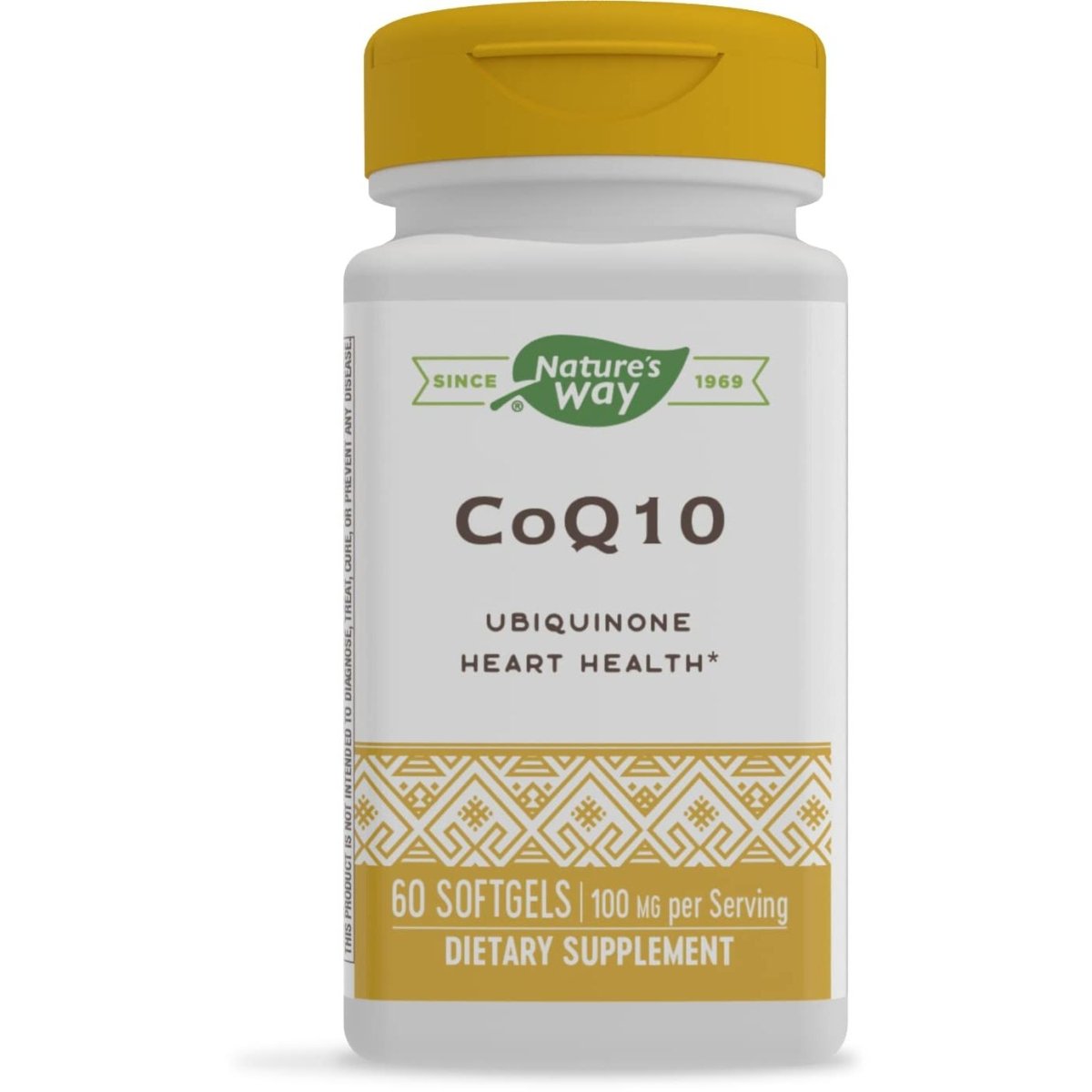 Nature's Way CoQ10, Ubiquinone, Heart Health, 60 Softgels