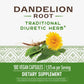 Nature's Way Dandelion Root Diuretic Herb 525 mg per Capsule Non-GMO Project Verified Gluten Free Vegan 180 Count