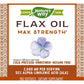 Nature's Way Flax Oil Max Strength, Cold Pressed and Unrefined, Contains Omega-3 Fatty Acid, 100 Softgels